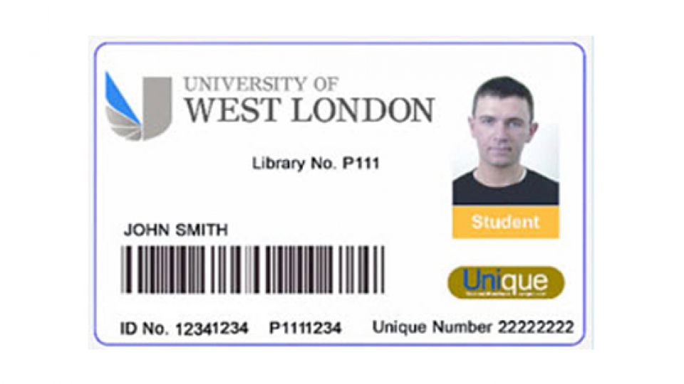 Image of the UWL student card