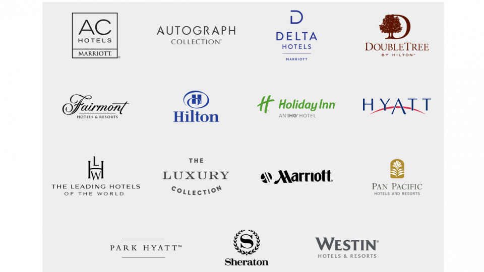 Brands owned by Westmont Hospitality Group