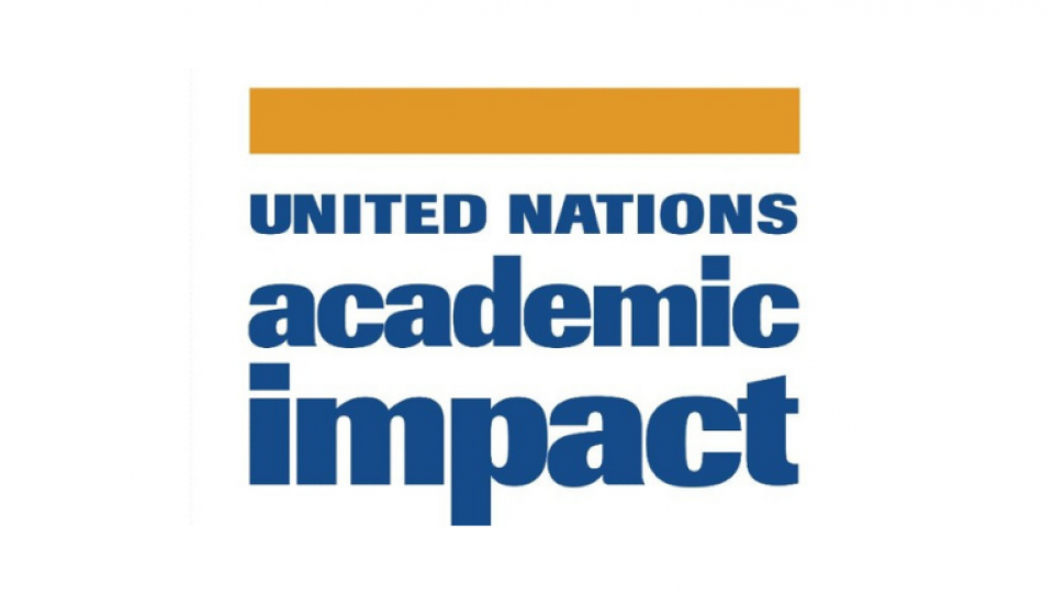 Logo for United Nations Academic Impact 