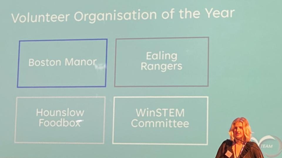 V Awards 2023 Nominees for Organisation of the Year, including WInSTEM