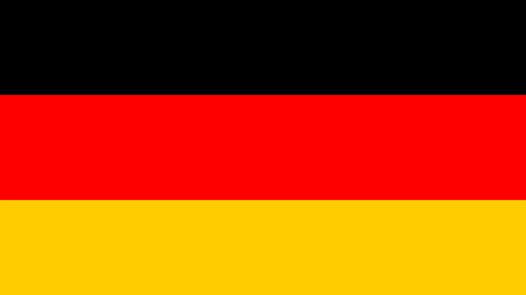 The flag for Germany