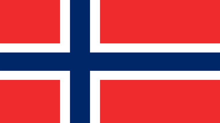 The flag for Norway