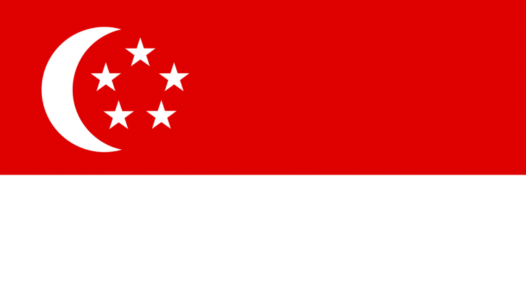 The Singapore flag