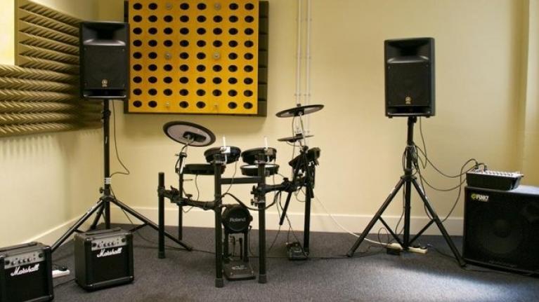 A music performance room