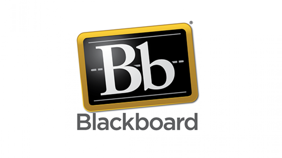 Blackboard virtual learning environment logo