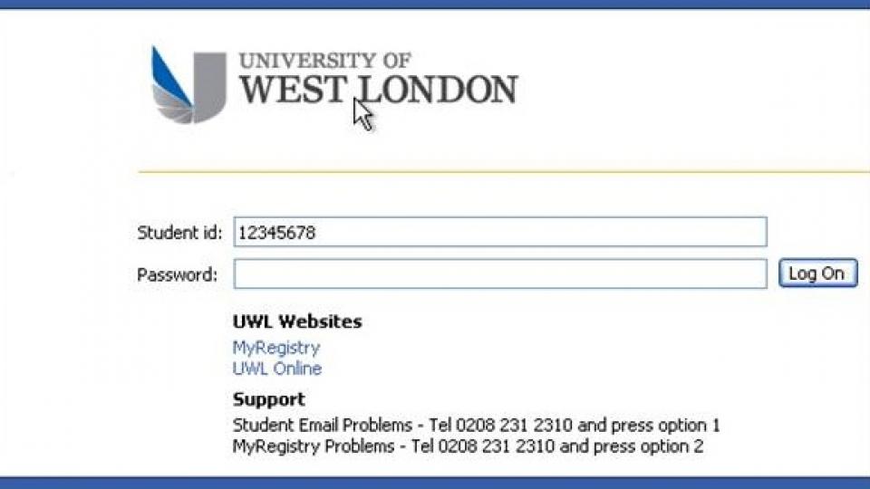 Student email | University of West London