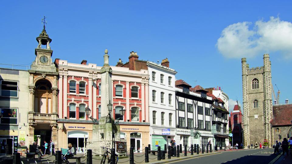 Main centre of Reading