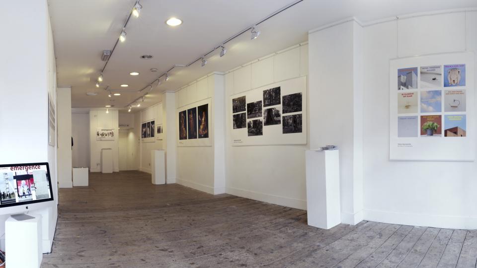 A selection of Visual Effects and Photography work shown at an exhibition on white walls as part of ARTSFEST 2022..