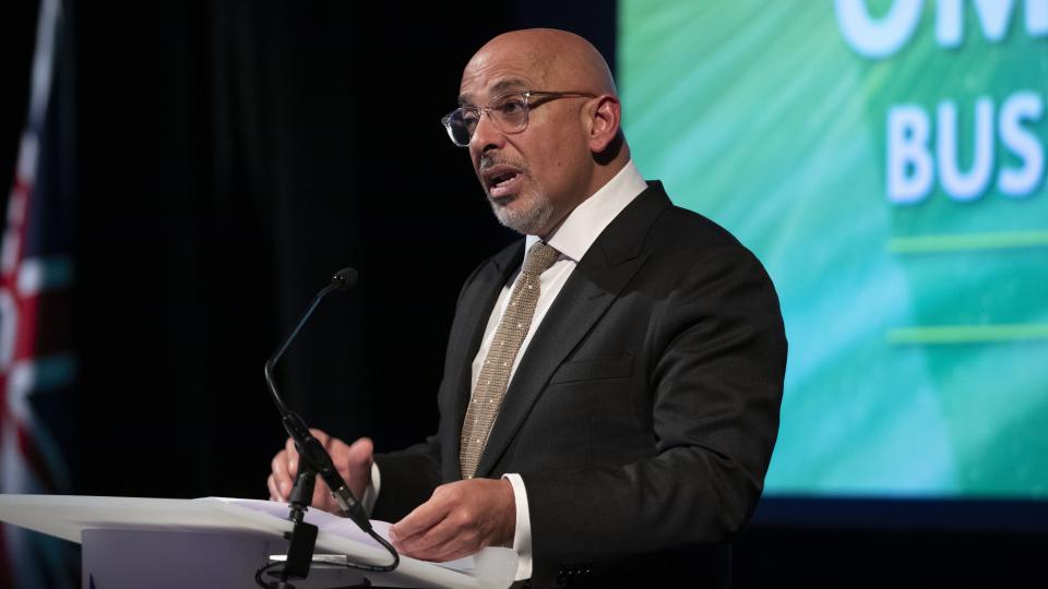 Cabinet Member Rt Hon Nadhim Zahawi MP gave a speech at the conference.