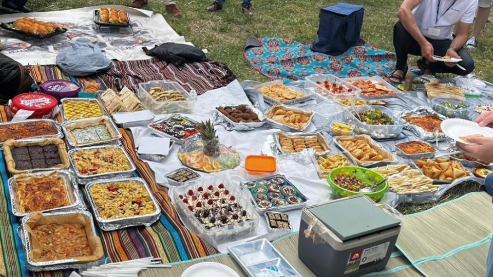A selection of picnic food from WInSTEM's picnic afternoon
