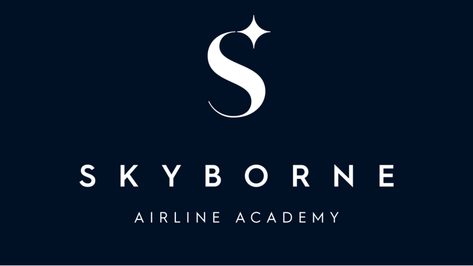 Logo for the airline academy Skyborne