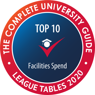 Top 10 UK facilities spend - Complete University Guide