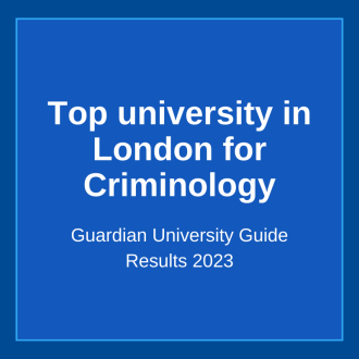 Top university in London Criminology