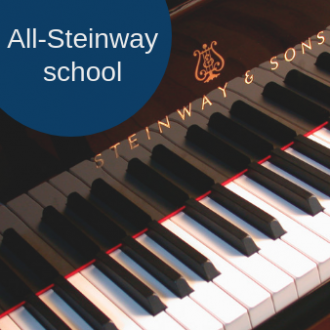 The London College of Music is an all-Steinway school.