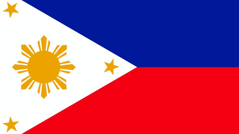 The flag for the Philipines