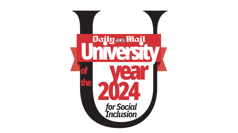 Daily Mail University of the Year 2024 Social Inclusion logo